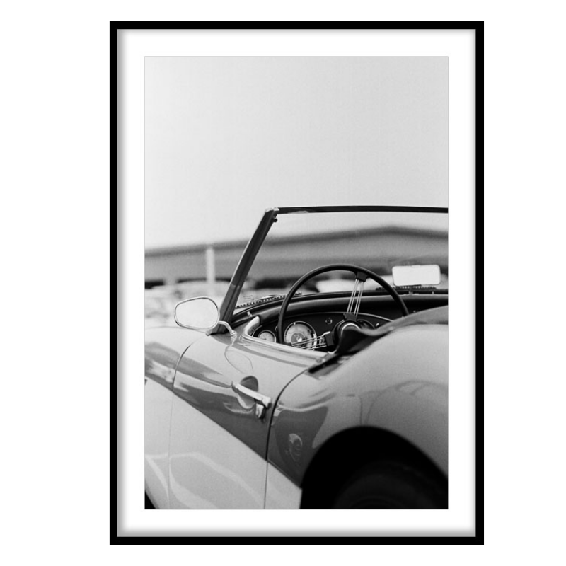 Vintage Car BW