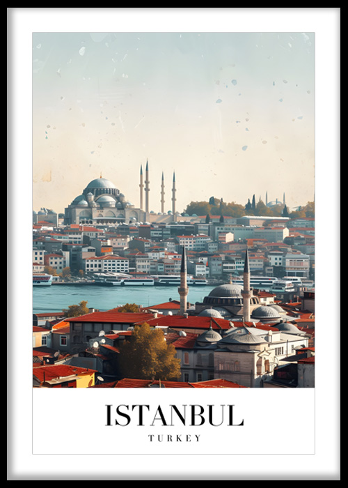 Istanbul Golden Skyline