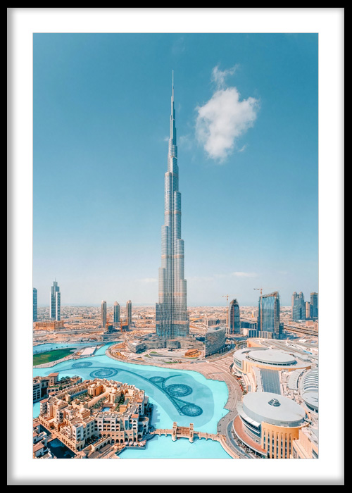 Burj Khalifa Dubai Skyline