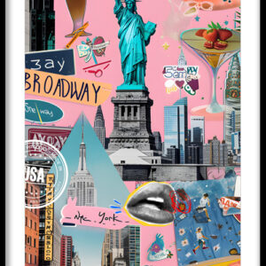 Neon Broadway Dreamscape