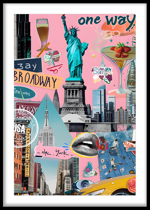 Neon Broadway Dreamscape