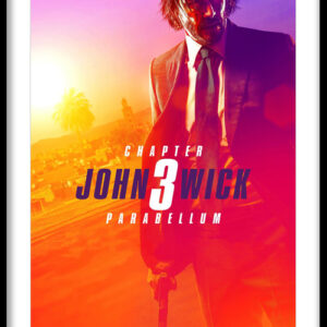John Wick III - Parabellum Neon Print
