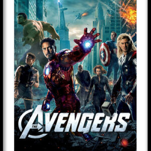 Avengers City Battle Print