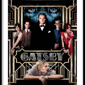 Gatsby Gold Deco Elegance Print