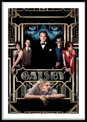 Gatsby Gold Deco Elegance Print