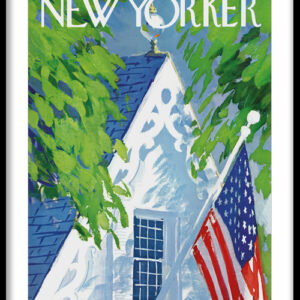 Summer Porch Americana Print