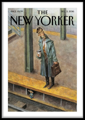 Subway Reflection Moment Print