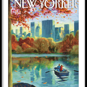 Autumn Lake City Escape Print