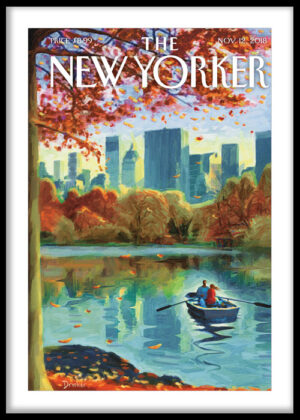 Autumn Lake City Escape Print