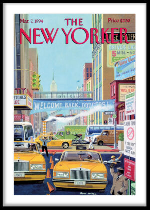 City Comeback Street Scene Print