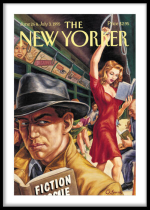 Subway Stories Vintage Print